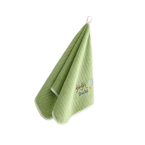 Asukohu Baby Bequemes Gesicht Handtuch Plüsch Stoff Waschlappen Multi Zweck Reinigung Von Säuglingen 25x50 cm Größe Cartoon Baby Handtuch von Asukohu