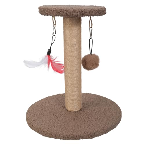 Asukohu Brown Sisal Cats Kratzposten Und Rastbereich Baum Mit Kratzern Für Kätzchen Und Kleine Schutzmöbel Vor Katzen Asukohu Brown Sisal Cats Kratzposten Und Rastbereich Baum Mit Kratzern Für Kätzchen Und Kleine Schutzmöbel Vor Katzen von Asukohu