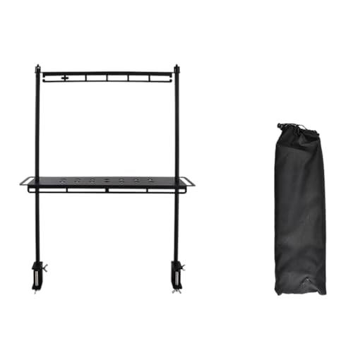 Asukohu Camping Hänge Rack Anzug Freien Portables Tischregal Caffires Brennholz Rack Für Außenstrände Und Hinterhöfe von Asukohu