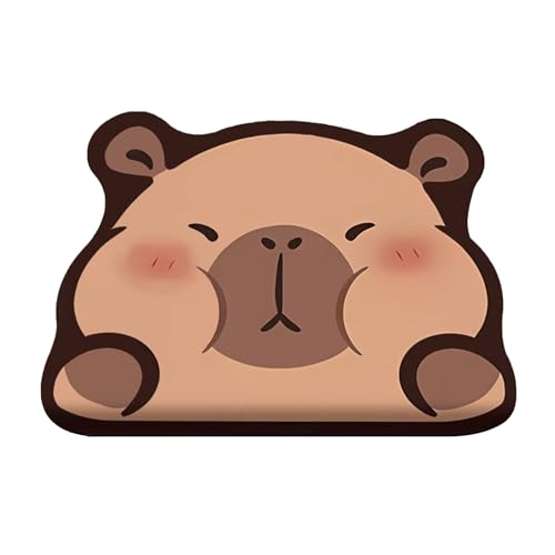 Asukohu Cartoon-Badematte, wasserabsorbierend, hält den Boden trocken und sicher, geeignet für ältere Menschen und Kinder, Capybara-Badematte Asukohu Cartoon-Badematte, wasserabsorbierend, hält den Boden trocken und sicher, geeignet für ältere Menschen und Kinder, Capybara-Badematte von Asukohu