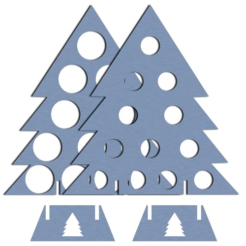 Asukohu Flaschenständer für mehrere Flaschen, platzsparend, mit Adventskalender-Thema für Weihnachtsfeiern, Weinliebhaber von Asukohu