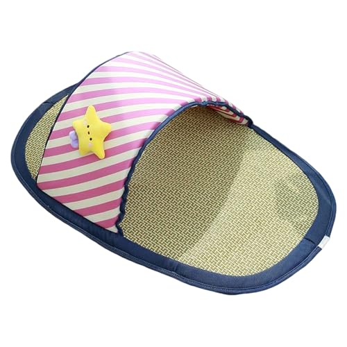 Asukohu Multifunktionale Kühlmatte für Haustiere mit belüftetem Rattan, schnelle Wärmeableitung, reisefreundlich, für heißes Wetter, Schlafbett, atmungsaktive Rattan-Matte, Haustierunterlage Asukohu Multifunktionale Kühlmatte für Haustiere mit belüftetem Rattan, schnelle Wärmeableitung, reisefreundlich, für heißes Wetter, Schlafbett, atmungsaktive Rattan-Matte, Haustierunterlage von Asukohu