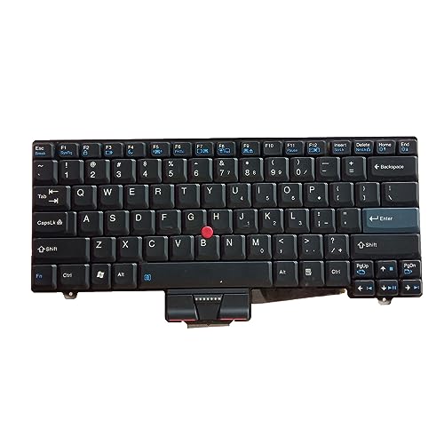 Asukohu Original US-Laptop-Tastatur für Thinkpads SL400 SL300 SL500 Laptop mit Punkttastaturen, Standard-Laptop US mit Punkttastatur von Asukohu