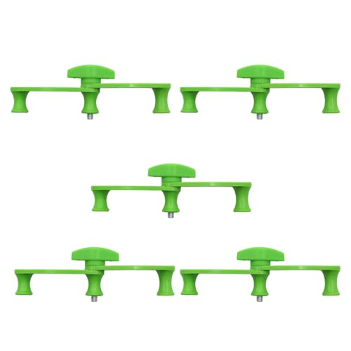 Asukohu Trainingsclips mit geringer Belastung, für verbesserte Lichtbelichtung, Gartenarbeit, biegbarer Stiel, Pflanzenclips für Gartenarbeit, 5 Stück von Asukohu