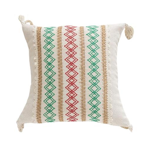 Dekoratives weihnachtliches Sofakissen oder Kissenbezüge, verleiht jedem Sofa oder Büro einen festlichen Touch. Polyester-Baumwoll-Kissenbezug Dekoratives weihnachtliches Sofakissen oder Kissenbezüge, verleiht jedem Sofa oder Büro einen festlichen Touch. Polyester-Baumwoll-Kissenbezug von Asukohu