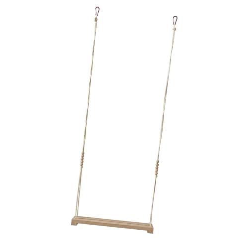 Hühnerschaukel aus Holz, Vögel, Papageien, Sitzstangen, Hühnerstall, tierfreundliche Schaukel für Outdoor/Indoor Coops Zubehör Hühnerschaukel aus Holz, Vögel, Papageien, Sitzstangen, Hühnerstall, tierfreundliche Schaukel für Outdoor/Indoor Coops Zubehör von Asukohu