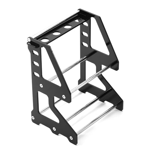 Platz Sparende Vertikale Fernbedienungsteuerwagen Reifenunterstützung Für Straßenrennsport Crawler Modelle Metallkonstruktion Schnellmontage Radreifen Rack von Asukohu