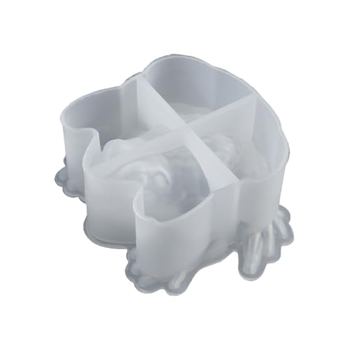 Schöne Silikonform in Froschform, einzigartige Gips-Frosch-Ornamente, flexible Froschform für Künstler und Hobbyisten von Asukohu