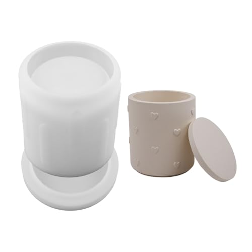 Silikonform Für Harzkerzenhalter Kreativer Herz Charme Crafting Epoxy Clay Form Für Schmuck Lagerbehälter Herz Charme Kerzenbehälter Silikonform Silikonform Für Harzkerzenhalter Kreativer Herz Charme Crafting Epoxy Clay Form Für Schmuck Lagerbehälter Herz Charme Kerzenbehälter Silikonform von Asukohu