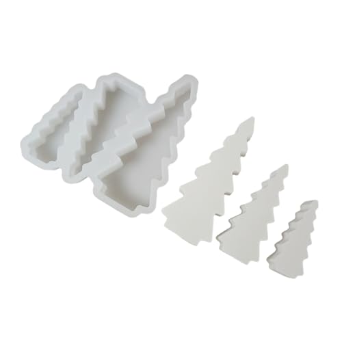 Silikonform in Weihnachtsbaumform zur Herstellung von Seife, Weihnachtsschmuck, Heimdekoration, Backwerkzeug, Baumform von Asukohu