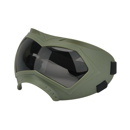 Sonnenfeste Haustier-Sonnenbrille, Hundebrille, staubdicht, für Outdoor-Aktivitäten, Wandern, Skifahren, Haustierbrille, verstellbare Brillen von Asukohu