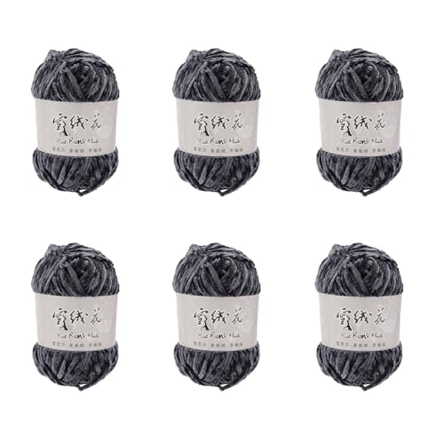 Weiches Häkelgarn, 100 g pro Rolle, Babydecke, Häkeln, Stricken für Häkelarbeiten, Strickprojekte, Anfänger, 6 Rollen Weiches Häkelgarn, 100 g pro Rolle, Babydecke, Häkeln, Stricken für Häkelarbeiten, Strickprojekte, Anfänger, 6 Rollen von Asukohu