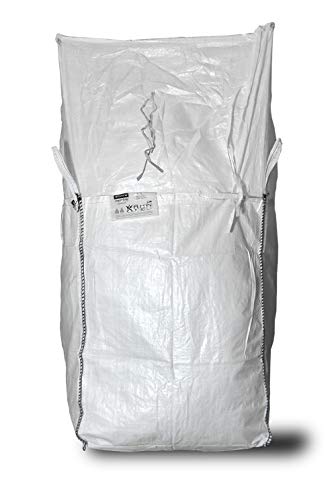 5x ASUP Big Bag 90 x 90 x 110 cm, Schürzendeckel, SWL 1.250 kg von Asup