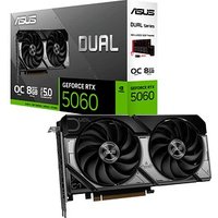 ASUS Dual GeForce RTX 5060 OC Edition Grafikkarte 8 GDDR7 128 Bit ASUS Dual GeForce RTX 5060 OC Edition Grafikkarte 8 GDDR7 128 Bit von Asus
