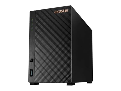 Asustor AS1102TL Drivestor 2 Lite 2-Bay NAS Quad-Core 1,7 GHz CPU 1 GbE Anschluss 1 GB DDR4 Schwarz ohne Festplatte für Desktop, Server auf Tischplatte aus Metall Asustor AS1102TL Drivestor 2 Lite 2-Bay NAS Quad-Core 1,7 GHz CPU 1 GbE Anschluss 1 GB DDR4 Schwarz ohne Festplatte für Desktop, Server auf Tischplatte aus Metall von Asustor