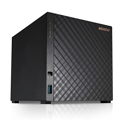 Asustor AS1104T 4-Bay 32TB Bundle mit 4X 8TB Seagate IronWolf von Asustor