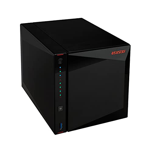 Asustor AS5304T 4 GB NAS 16 TB (4 x 4 TB) EXOS, montiert und getestet mit SE ADM installiert von Asustor