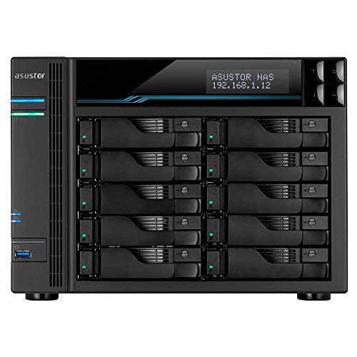 Asustor AS6510T Bundle mit 10x 6TB Seagate IronWolf von Asustor