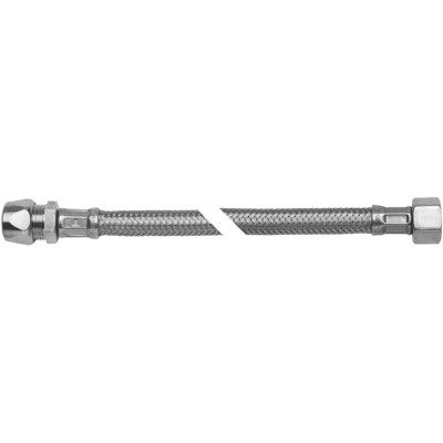 Flexibler Trinkwasserschlauch 500, 3/8" x 10mm Vsb, 3/8" IG Überwurfmutter von Asw