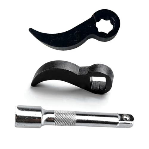 Asyduey 1 Satz Auto-Bullhorn-Werkzeug zum Entfernen der Halbwelle. Hebelprinzip zum Aufhebeln, Aufwand. Werkzeug zum Entfernen der Halbwelle der Antriebswelle. Asyduey 1 Satz Auto-Bullhorn-Werkzeug zum Entfernen der Halbwelle. Hebelprinzip zum Aufhebeln, Aufwand. Werkzeug zum Entfernen der Halbwelle der Antriebswelle. von Asyduey