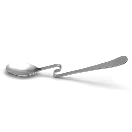 Asyduey 1 Stück Süßer Gebogener Teelöffel Wie Abgebildet Edelstahl-Condiment-Drink-Hängender Tee Kaffee Dessert-Drink-Tischgeschirr von Asyduey