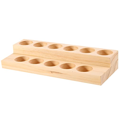 Asyduey 11 Löcher Ätherisches Öl Tablett Handgemachte Natur Präsentations Ständer Demonstration Station Für 5-15 Ml Flaschen Asyduey 11 Löcher Ätherisches Öl Tablett Handgemachte Natur Präsentations Ständer Demonstration Station Für 5-15 Ml Flaschen von Asyduey