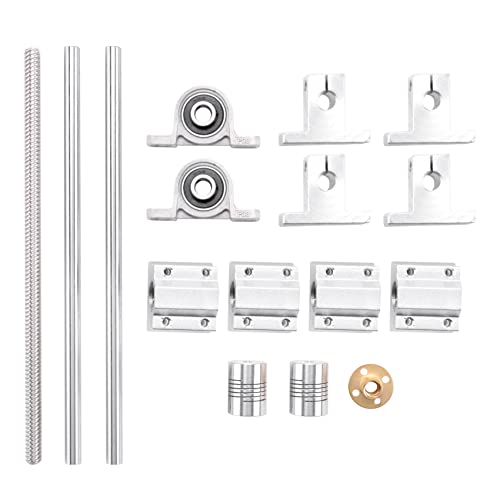Asyduey 15 Stücke 200 mm Optische Achse Führungs Lager Gehäuse Aluminium Schienen Welle Gewindes Pindel Stange Gleit Buchse Wellen Kupplung CNC Teile Asyduey 15 Stücke 200 mm Optische Achse Führungs Lager Gehäuse Aluminium Schienen Welle Gewindes Pindel Stange Gleit Buchse Wellen Kupplung CNC Teile von Asyduey