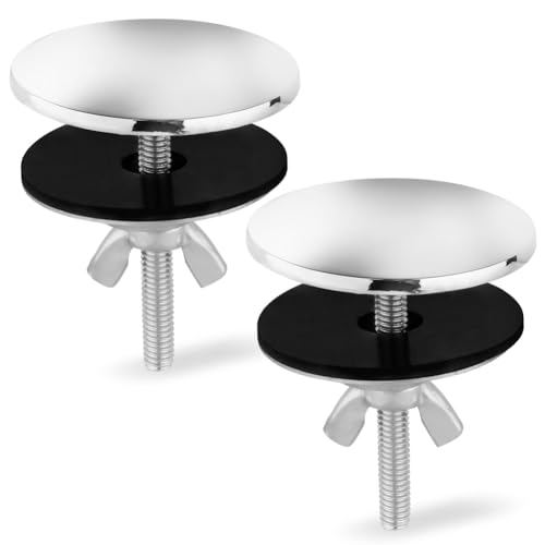 Asyduey 2-Küchenspülenabdeckungen-Set Aus Edelstahl-Faucet-Hole-Cover-Spülenhahnloch-Abdeckkappe-Set Zur Verhinderung Von Undichtigkeiten Asyduey 2-Küchenspülenabdeckungen-Set Aus Edelstahl-Faucet-Hole-Cover-Spülenhahnloch-Abdeckkappe-Set Zur Verhinderung Von Undichtigkeiten von Asyduey