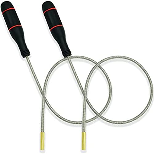 Asyduey 2 StüCke Flexibles Magnetisches Tonabnehmer Werkzeug, 23,6 Langer Flexibler Bend It Magnet Schlangen Tonabnehmer, Biegbarer Magnetischer Tonabnehmer 2 LB von Asyduey