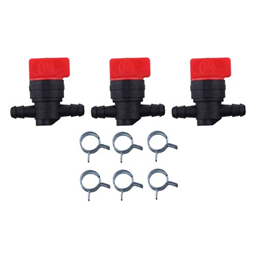 Asyduey 3 StüCk 494768 698183 Kraftstoff Absperr Ventil mit Klemme für 1/4 Kraftstoff Leitung Rasentraktor Asyduey 3 StüCk 494768 698183 Kraftstoff Absperr Ventil mit Klemme für 1/4 Kraftstoff Leitung Rasentraktor von Asyduey