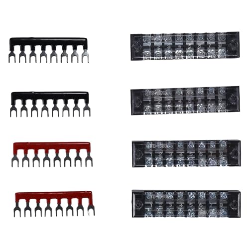 Asyduey 4 Teiliger 8P Anschluss Block, 4 Teiliger 8P Kurz Schluss, TB1505 Flammhemmender Kupfer Anschluss Kurz Schluss Anschluss Asyduey 4 Teiliger 8P Anschluss Block, 4 Teiliger 8P Kurz Schluss, TB1505 Flammhemmender Kupfer Anschluss Kurz Schluss Anschluss von Asyduey