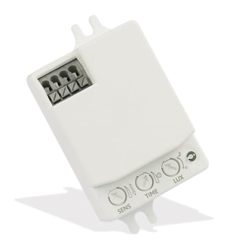 Asyduey 5,8 GHz Mini-Mikrowellen-Radar-Bewegungssensorschalter AC85-265V Intelligenter Sensorschalter für Den Menschlichen Körper Bewegungslichtschalter von Asyduey