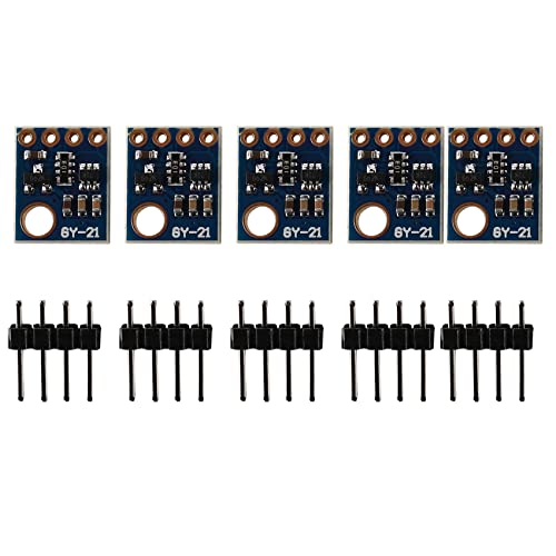 Asyduey 5 StüCk Si7021-21 SHT21 HTU21 Digitales Feuchtigkeits Temperatur Sensor SHT11 SHT15 Durch CMOS-IC mit Geringem Strom Verbrauch von Asyduey