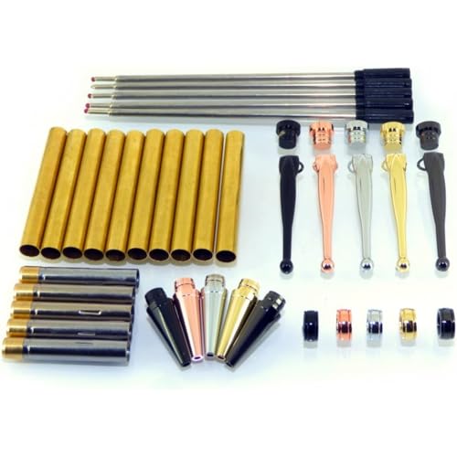 Asyduey Bastel -Drehstift-Kit Set Von 5 Slimline Fancy Drehmechanismus in Gemischten Farben von Asyduey