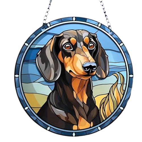 Asyduey Hängender Sonnenfänger Aus Farbigem Glas, Geeignet Als Raumdekoration, Geschenk Zur Eröffnung Eines Neuen Hauses, C von Asyduey