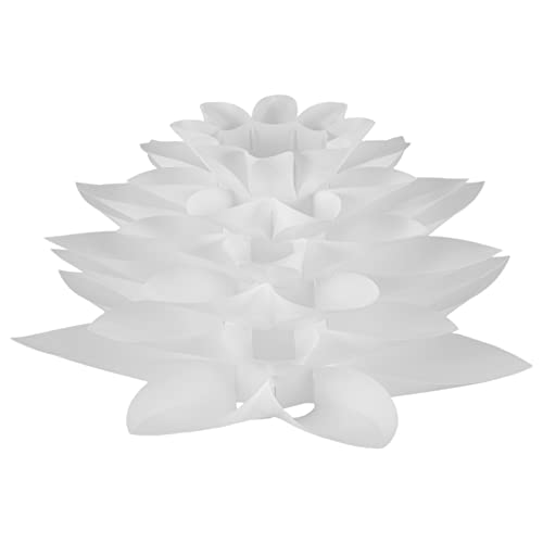 Asyduey Lotus Kronleuchter Lampenschirm DIY Lotus Flower Sechs Lagen Lampenschirm Romantische Pendel Leuchte Abdeckung Hotel Bar von Asyduey