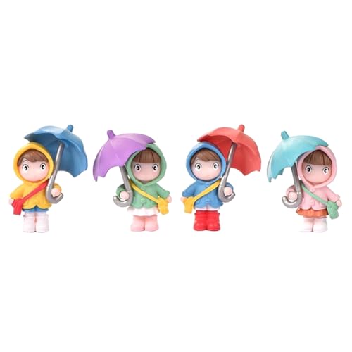 Asyduey Niedliche -Mädchen-Figuren, Fensterbank-Mini-Landschaftsfigur, Schreibtisch-Ornament, 4-Teilig Asyduey Niedliche -Mädchen-Figuren, Fensterbank-Mini-Landschaftsfigur, Schreibtisch-Ornament, 4-Teilig von Asyduey