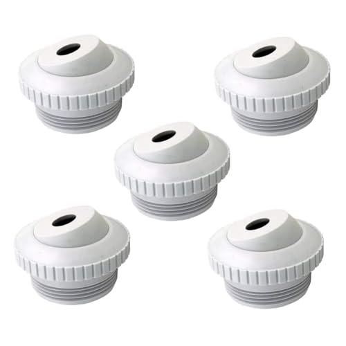 Asyduey Pool Spa 1/2 Öffnung Hydrostream Return Jet Fitting SP1419C mit 1-1/2 MIP Gewinde SP1419C (5 Stück) von Asyduey