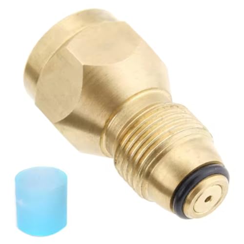 Asyduey Propan -Tankadapter ein Pfund Pol zu QCC1 Nachfüllzylinder Kanisterfüllerkoppler von Asyduey