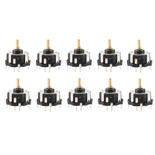 Asyduey RKJXT1F42001 4-Wege-Schalter Auto-Navigations-Encoder-Schlüssel-Wippschalter mit Druckschalter-Encoder 10 Stück Asyduey RKJXT1F42001 4-Wege-Schalter Auto-Navigations-Encoder-Schlüssel-Wippschalter mit Druckschalter-Encoder 10 Stück von Asyduey
