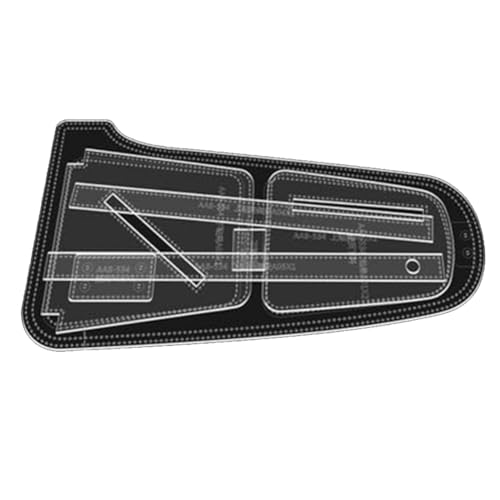 Asyduey Schultertaschen-Acryl-Vorlage, Ledermuster, Acryl-Leder-Vorlagen für Umhängetaschen, Rucksäcke, Brusttaschen (-534), Langlebig, Einfach zu Installieren, Einfach zu Verwenden. von Asyduey