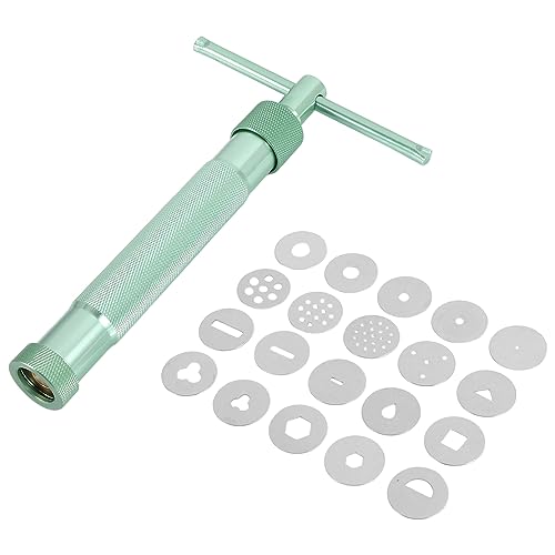 Asyduey Tonextruder - Polymer Lehm Extruder, Aluminium Legierung Lehm Extruder Pistole, Rotation Form Zucker Polymer Lehm Extruder von Asyduey