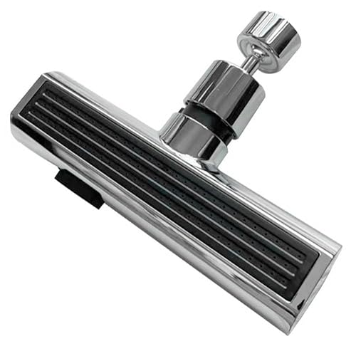 Asyduey Universal Rotation Extender Wasserhahn Belüfter Kunststoff Spritzfilter Küche Waschbecken Wasserhähne Bubbler Düse Roboter Langlebig Silber von Asyduey