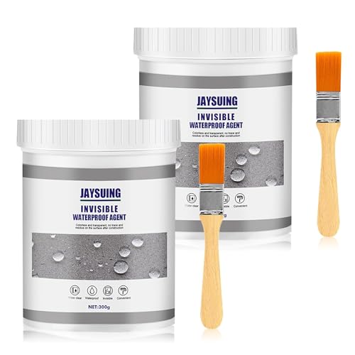 600g Transparenter Wasserdichter Beschichtungsmittel Transparente Wasserdichte Versiegelung Invisible Waterproof Agent Dichtmasse Wasserdicht Bitumen Dichtmasse für Toilette,Fliesen,Wände von AsyinXson