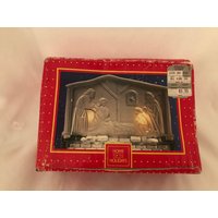 Glas Krippe Teelicht Kerzenhalter Glas Krippe Teelicht Kerzenhalter von AtDejaVuCollectibles