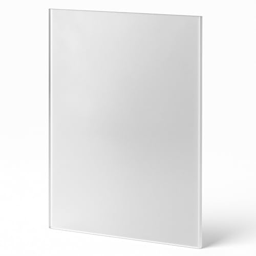 AtHaus® Acrylglas Satiniert | 3mm Materialstärke | Opal Frosted PMMA | CNC-Zuschnitt nach Maß | Lichtdurchlässigkeit 70% | 1200 x 800 mm von AtHaus