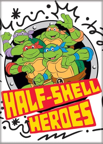 Ata-Boy Teenage Mutant Ninja Turtle Half-Shell Heroes Team 6,3 x 8,9 cm Magnet für Schließfächer und Kühlschränke Ata-Boy Teenage Mutant Ninja Turtle Half-Shell Heroes Team 6,3 x 8,9 cm Magnet für Schließfächer und Kühlschränke von Ata-Boy