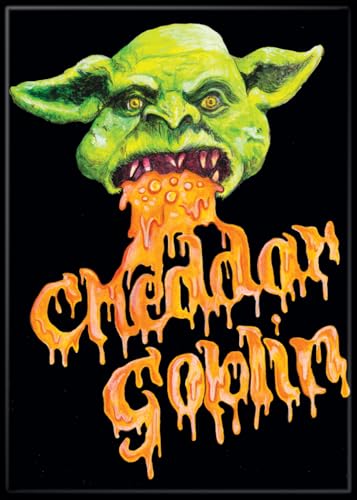 Mandy Cheddar Goblin Magnet für Schließfächer und Kühlschränke, 6,3 x 8,9 cm von Ata-Boy