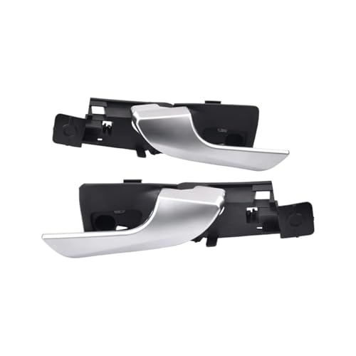 Atambvemw Auto Innentürgriffe Für Alfa Für Romeo Für Giulietta 2012-2018 Innentürgriff Aus Chrom 156092167 156092165 Auto-Innengriff(Matte Silver FL FR) von Atambvemw