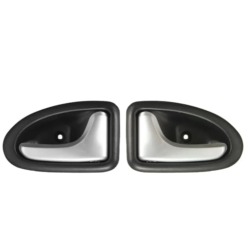 Atambvemw Auto Innentürgriffe Für Clio 2000-2009 Schwarz Chrom Paar Links Oder Rechts Kabel Typ Innen Tür Griff Paar Atambvemw Auto Innentürgriffe Für Clio 2000-2009 Schwarz Chrom Paar Links Oder Rechts Kabel Typ Innen Tür Griff Paar von Atambvemw
